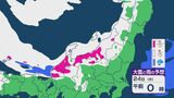 今季最強寒波で23日夜から雪強まる…平地でも大雪か 能登半島地震の被災地では雪の重みによる家屋の倒壊などに注意|TBS NEWS DIG