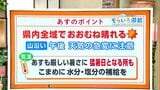 高知の天気 12日は各地ともおおむね晴れる 山沿いは午後天気の急変に注意 東杜和気象予報士が解説 | 高知のニュース・天気|KUTV NEWS | KUTVテレビ高知