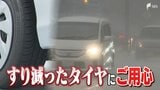 梅雨の時期は要注意!すり減ったタイヤは停止まで20メートル以上の差が... JAFに聞いた安全運転のポイント|TBS NEWS DIG