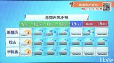 9日(火)は雲が優勢も厳しい暑さ続く【愛媛の天気】 | 愛媛のニュース - Nスタえひめ|あいテレビは6チャンネル