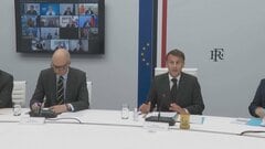 G7や中国など参加のオンライン会議　マクロン大統領「世界経済の不均衡の是正」呼びかけ| TBS CROSS DIG with Bloomberg