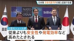 日本・アメリカ・韓国が次世代型の小型原子炉SMRの導入促進で合意　外相会合で協力覚書に署名| TBS CROSS DIG with Bloomberg