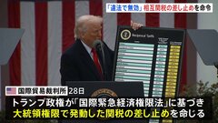 トランプ「相互関税」に差し止め命令　米・国際貿易裁判所　「大統領の権限を超え違法で無効」　政権は直ちに上訴| TBS CROSS DIG with Bloomberg