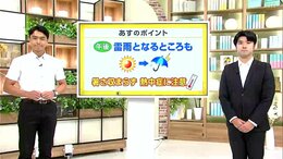 高知の天気　２７日　大気の状態が不安定に　雷雨のところも　山岸拓気象予報士が解説|TBS NEWS DIG