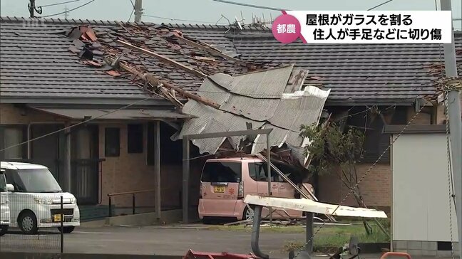 台風10号 「突風」被害が宮崎県内各地で発生 門川町や都農町では|TBS NEWS DIG