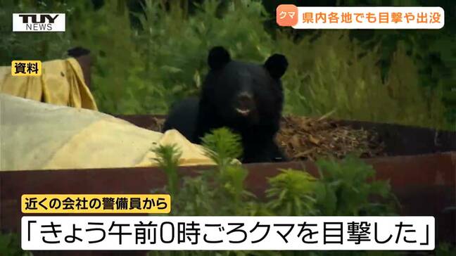公民館近く、JRの駅のそば…クマがきょうも県内各地に出没（山形）|TBS NEWS DIG