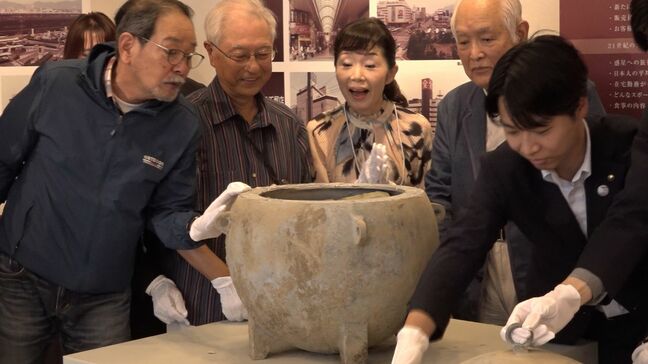 「涙が出そう」40年前に天満屋百貨店の社員が埋めたタイムカプセルを開封　12日から展示【岡山】|TBS NEWS DIG
