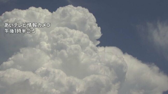 きょうも暑かった…雷が鳴り「ゲリラ豪雨」のような夕立も 愛媛・松山|TBS NEWS DIG