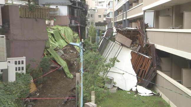東京・杉並区の住宅倒壊　原因は「擁壁の亀裂が進行」 区は擁壁の亀裂を41年前から把握し補強工事など促す指導していた　別の24か所の緊急点検を実施|TBS NEWS DIG