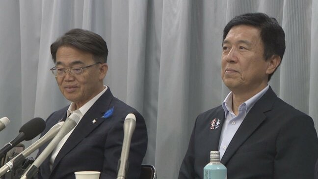 “副首都”に愛知が名乗り 関連法成立から“わずか10分”でスピード会見 愛知県知事と名古屋市長が強みアピール |TBS NEWS DIG