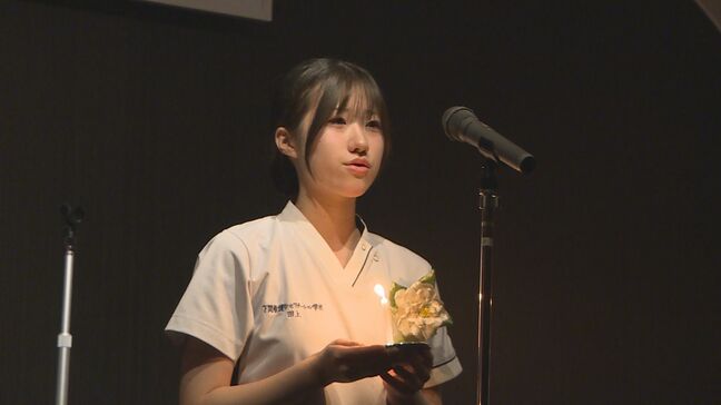 ナイチンゲールの思い受け継ぐ“継灯式”「笑顔と優しさ忘れず冷静に判断できる看護師目指す」　|TBS NEWS DIG
