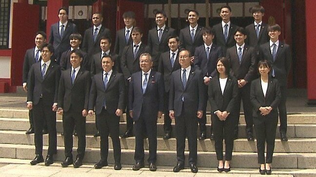 フットサル、バサジィ大分が必勝祈願「ホームは全勝で当たり前に勝つように」|TBS NEWS DIG