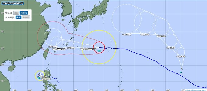 【トリプル台風か】日本周辺に台風13号・14号と「新たな台風のたまご」 お盆休みの列島に警戒高まる【雨と風のシミュレーション】　|　富山のニュース｜天気・防災｜チューリップテレビ