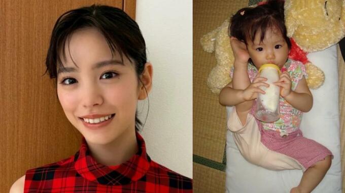 【當真あみ】アクロバティックな「1歳3ヶ月頃の写真」を公開「この頃はとにかく体が柔らかかったらしく変な形で寝ていたそうです笑」|TBS NEWS DIG