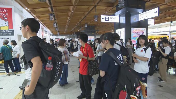 【熊本地震】九州新幹線が一部終日運休・豊肥本線も減便　大分県内で1人軽傷、市道で落石発生　大分県が熊本に向け122人派遣|TBS NEWS DIG