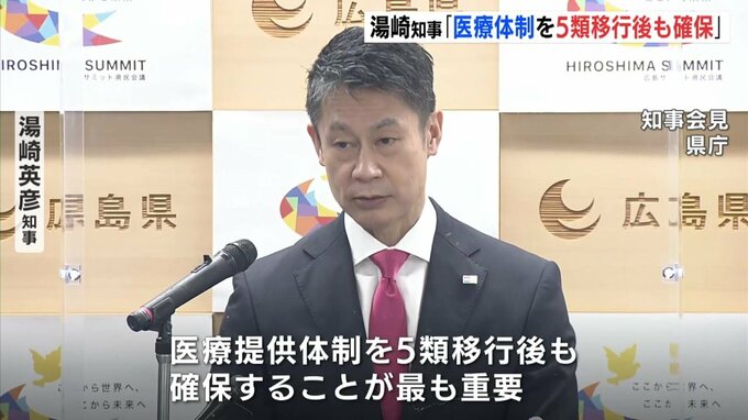 「医療提供体制を５類移行後も確保」広島･湯崎知事　新型コロナ　|　RCC NEWS | 広島ニュース | RCC中国放送