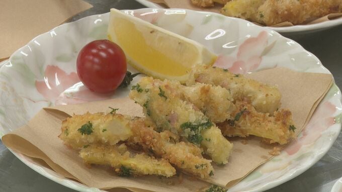 地元特産タケノコで「ミモザ焼き」作りに挑戦！　小学生が料理体験　山口・長門　|　山口のニュース・天気・防災｜tys NEWS｜ｔｙｓテレビ山口