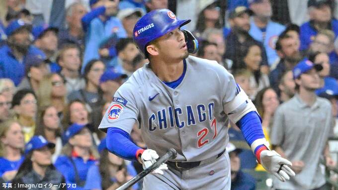 鈴木誠也、大一番で163㎞速球撃ちの同点弾！今プレーオフ3号、ブルペンでは今永昇太も待機、勝てばリーグ優勝決定Sへ|TBS NEWS DIG