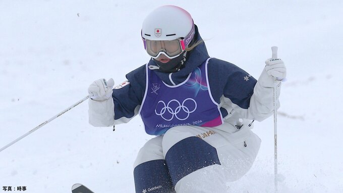 女子モーグル予選2回目 柳本理乃・藤木日菜が揃って決勝進出！冨高、中尾ら日本選手4人全員が予選突破【ミラノ五輪】|TBS NEWS DIG