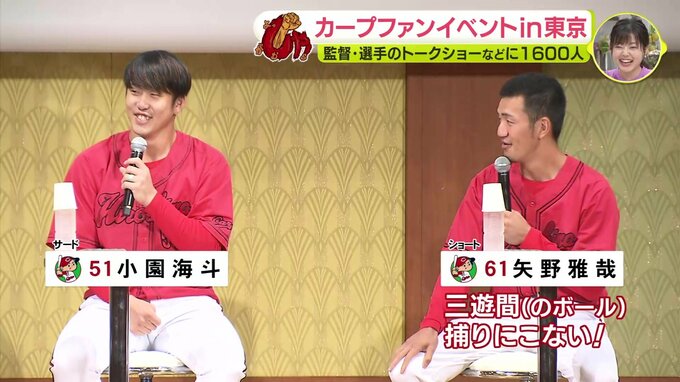 広島カープ　ファンイベントin東京　監督･選手のトークショーなどに1600人|TBS NEWS DIG