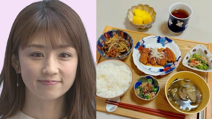 【 小倉優子 】 「フライパンで作りましたが、柔らかくて美味しかったです」　煮豚とプルコギ ＆ カラフル副菜を披露|TBS NEWS DIG