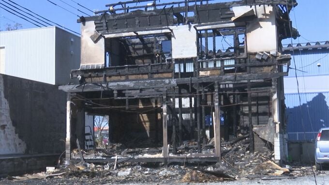 民家から火…２階建て住宅が全焼　気道熱傷で１人病院搬送　鳥取・米子市　|　BSSニュース | BSS山陰放送