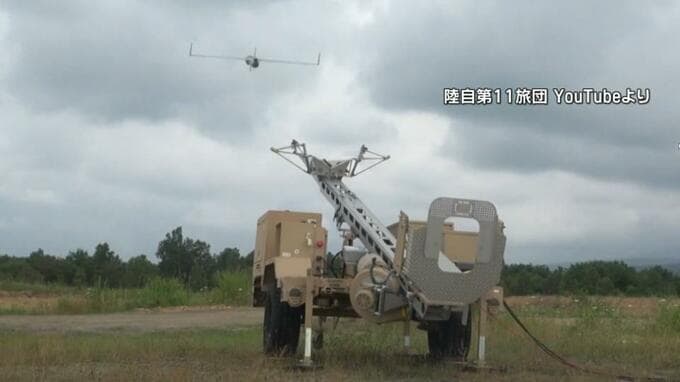 陸上自衛隊 無人偵察機訓練 中止に　本部町|TBS NEWS DIG
