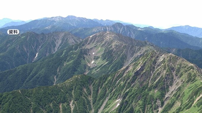【続報】南アルプス農鳥岳付近で遭難の男性を山岳遭難救助隊が発見するも意識・呼吸なし＝静岡県警静岡中央署|TBS NEWS DIG