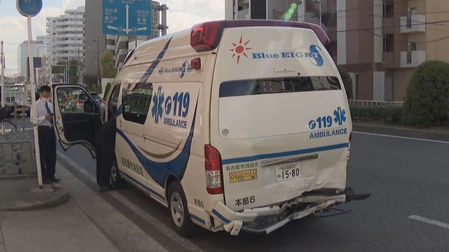 専門学校生（18）が酒気帯び運転 救急車に追突　車内にいた急病人の男性（56）と救急隊員ら4人けが