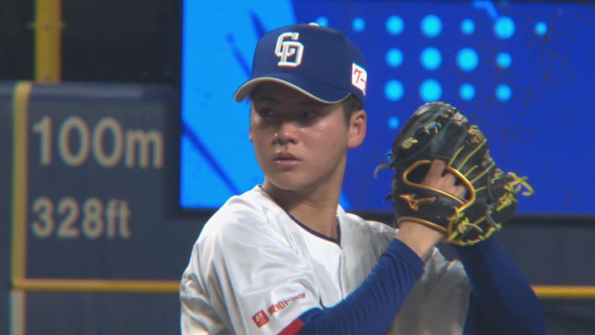 ドラゴンズ 首位タイガースに勝利！金丸夢斗投手が好投 自身3勝目 チームは今季2度目の3連勝