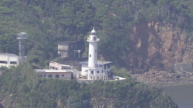南海トラフ巨大地震で最大26メートルの津波予想… 大王埼灯台を“一時避難場所”に  120人分の水や食料などを保管　三重･志摩市