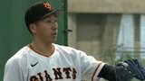 【巨人】大勢が4度目ブルペン入り NPB球を使用!ここまでWBC球と使い分ける 高めを意識し「外国人は高めを空振りする確率高い」|TBS NEWS DIG