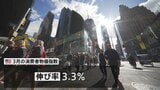アメリカ 3月の消費者物価指数+3.3%　伸び幅が急拡大　イラン情勢による原油高が大きく影響|TBS NEWS DIG