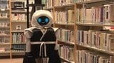 「べんけーくん」がお手伝いし申す ロボットがAIで背表紙のタイトル読み取り蔵書点検 図書館業務を効率化 岩手・平泉町|TBS NEWS DIG
