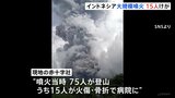 インドネシア・スマトラ島の火山で大規模噴火　登山客15人が火傷や骨折などのけが|TBS NEWS DIG