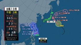 【台風9号・10号進路情報】台風9号接近前から沖縄は荒れた天気　週半ば先島諸島に接近予想　新たな台風の兆しも|TBS NEWS DIG