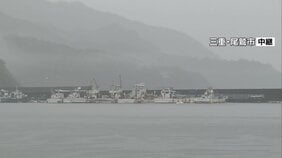 ダブル台風が接近 梅雨前線の影響で東海地方は接近前から大雨　降り始めからの雨量は三重・尾鷲市で270ミリ超える|TBS NEWS DIG