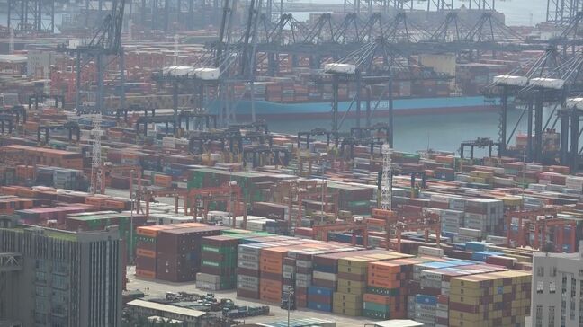 中国　8月の対米輸出33.1％減　世界全体への輸出は4.3％増|TBS NEWS DIG