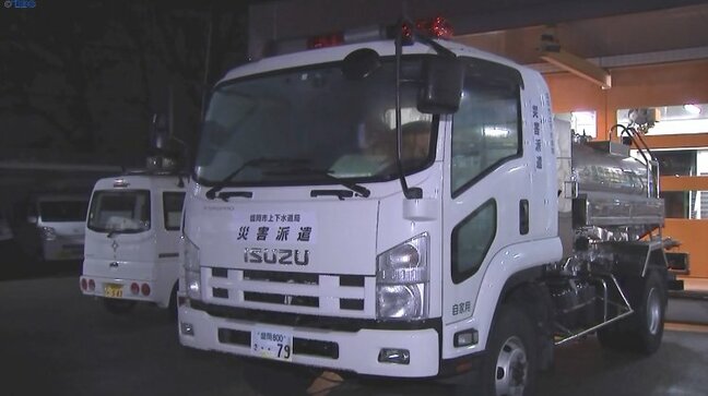 「お役に立てるよう精いっぱい頑張る」 能登半島地震で断水続く石川県に給水車派遣 岩手・盛岡市 |TBS NEWS DIG