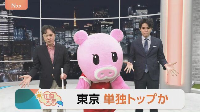 【3月6日 関東の天気】東京 単独トップか|TBS NEWS DIG
