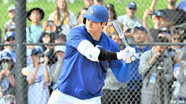 大谷翔平＆山本由伸、OP戦デビューはまもなく...指揮官「状態は非常に良い」「（出場は）来週になります」|TBS NEWS DIG