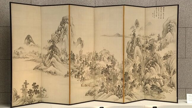 岡山出身の文人画家・浦上春琴の屏風をデジタル技術と伝統工芸の技で再現 学校などでも活用を【岡山】|TBS NEWS DIG
