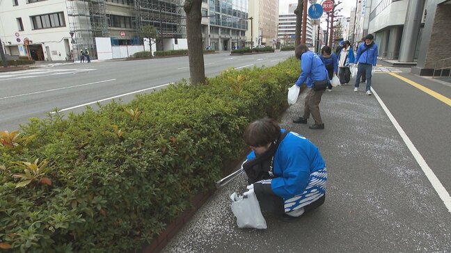 きれいなコースで最高のレースを！別府大分毎日マラソン大会を前に清掃活動|TBS NEWS DIG