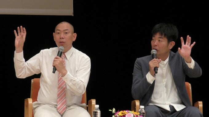 「手口がどんどん変わるから騙される」お笑いコンビ「レギュラー」が特殊詐欺防止を訴え 東京・台東区 警視庁|TBS NEWS DIG