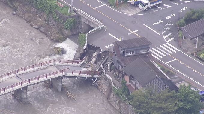 【速報】鳥取で集落孤立が大幅に解消、残る孤立は約150人　一部県道の全面通行止め解除　記録的大雨で橋崩落・土砂崩れ相次ぐ|TBS NEWS DIG