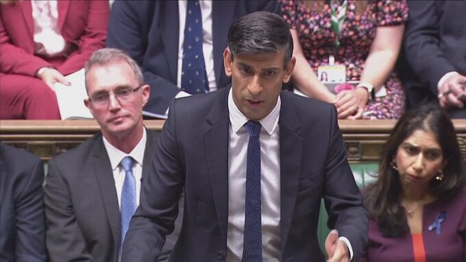イギリス・スナク首相　ガザ病院爆撃「英諜報機関が独自に分析中」