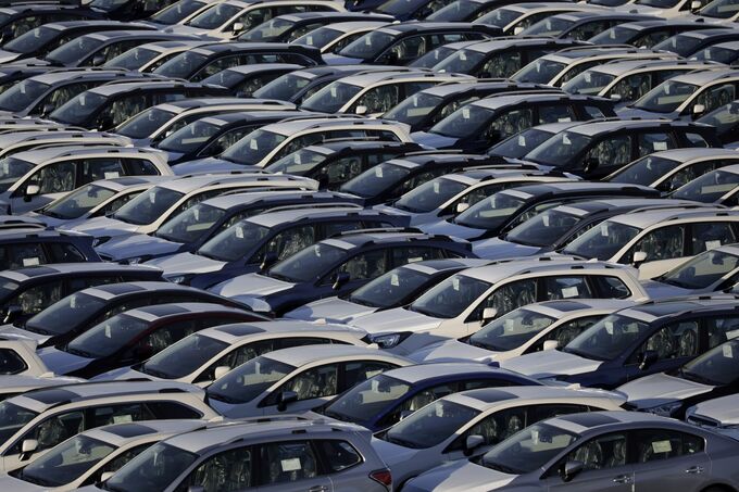 輸出は10カ月ぶり減少、米中向け自動車不振－３カ月連続の貿易赤字