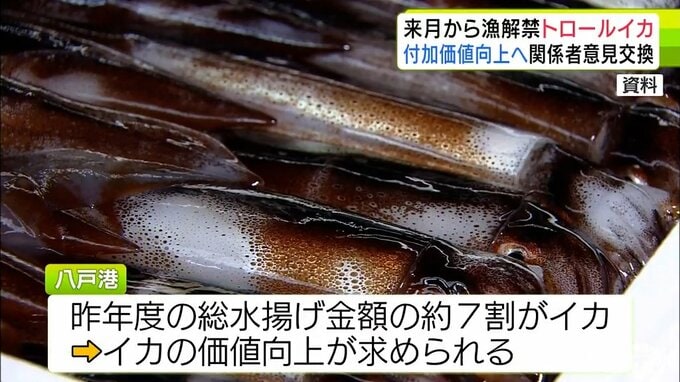 「船主・仲買だけが良ければいいのではなく、八戸全体の水産業を」水揚額７割がイカの八戸港　漁師・仲買・市場の３者でトロールイカの価値向上へ意見交換会　漁は９月１日解禁|TBS NEWS DIG