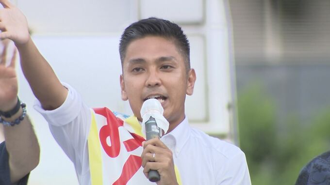 参議院選挙シリーズ「1票が“変える”未来」　自民・新  奥間亮  候補　「沖縄の保守は本土の保守と違う」|TBS NEWS DIG