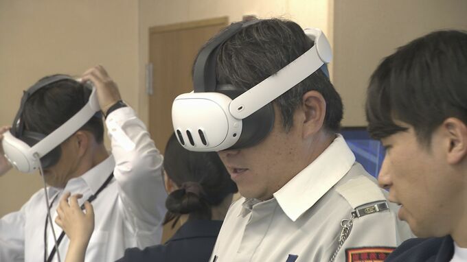 最新デジタル技術を活用！救急隊員訓練用シミュレーション教材の体験会「現場に近い形で学習した内容を確認できる」|TBS NEWS DIG